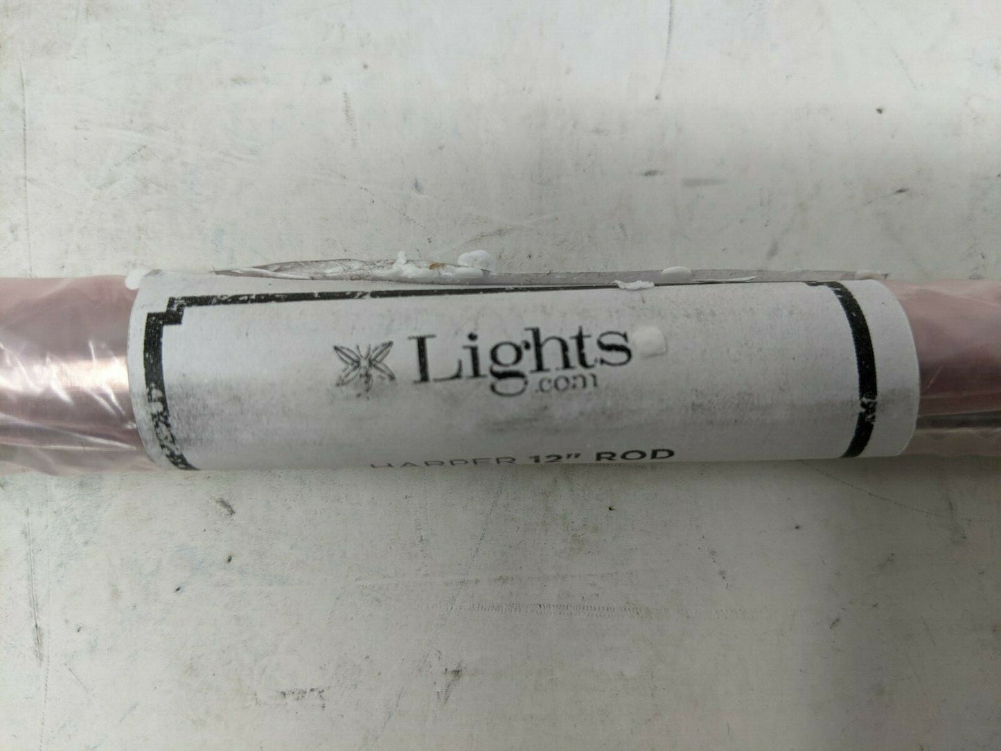 Lot of 4 Lights.Com Harper 12" Rod - Polished Nickel - for 18"&24" Pendants