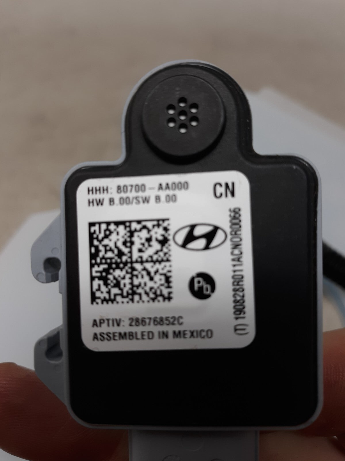 80700-AA000 FRONT RIGHT SIDE PASSENGER SEAT OCCUPANT SENSOR