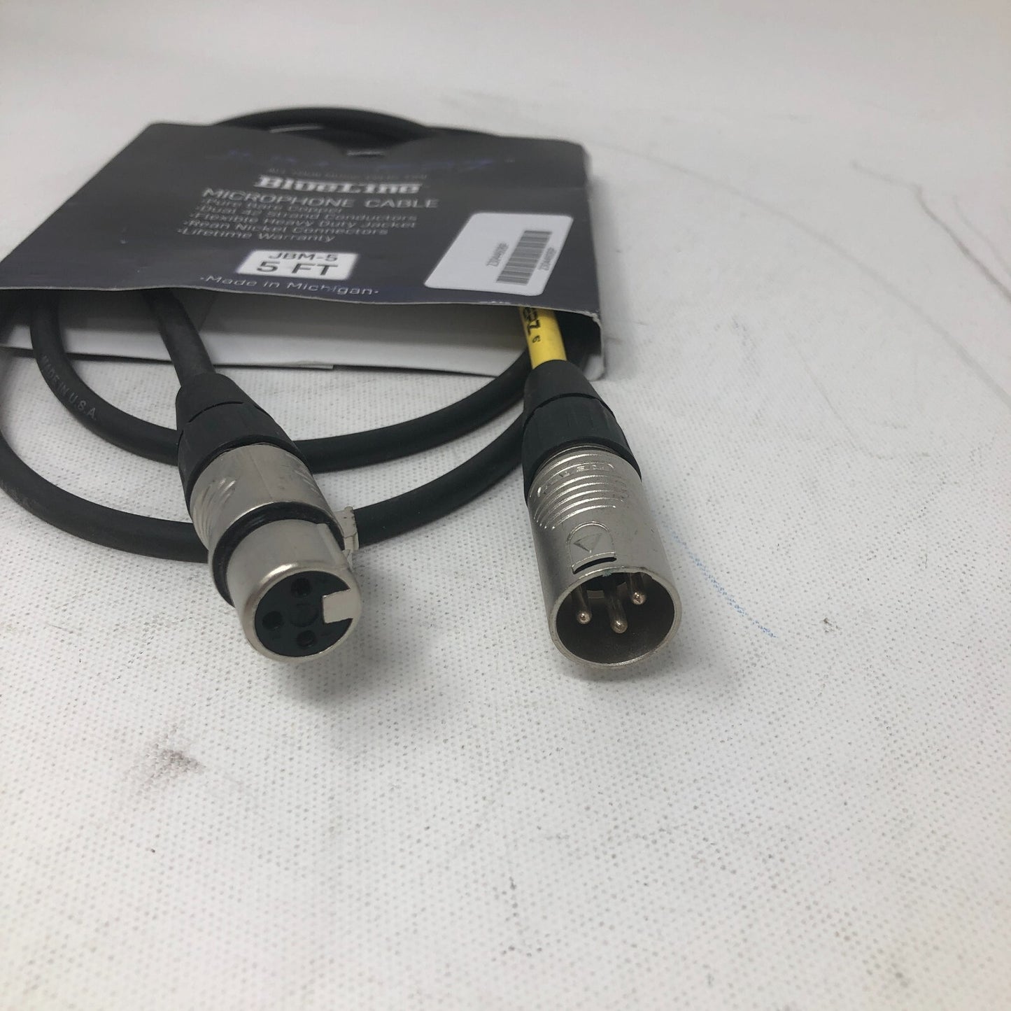 Blueline Microphone Cable 5 ft