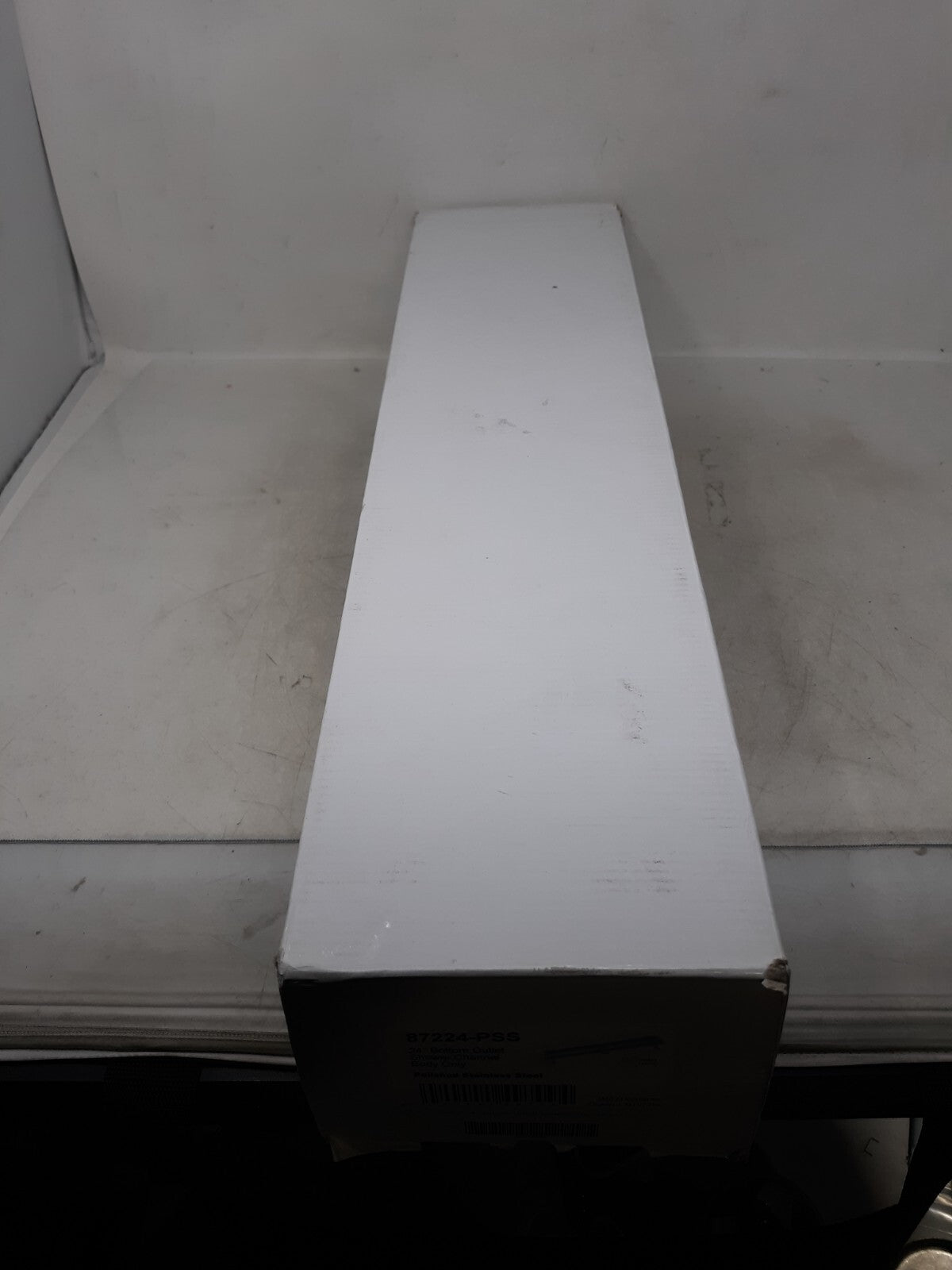 Jaclo 87224-PSS Td Base Bottom Outlet, 24", Polished Stainless Steel