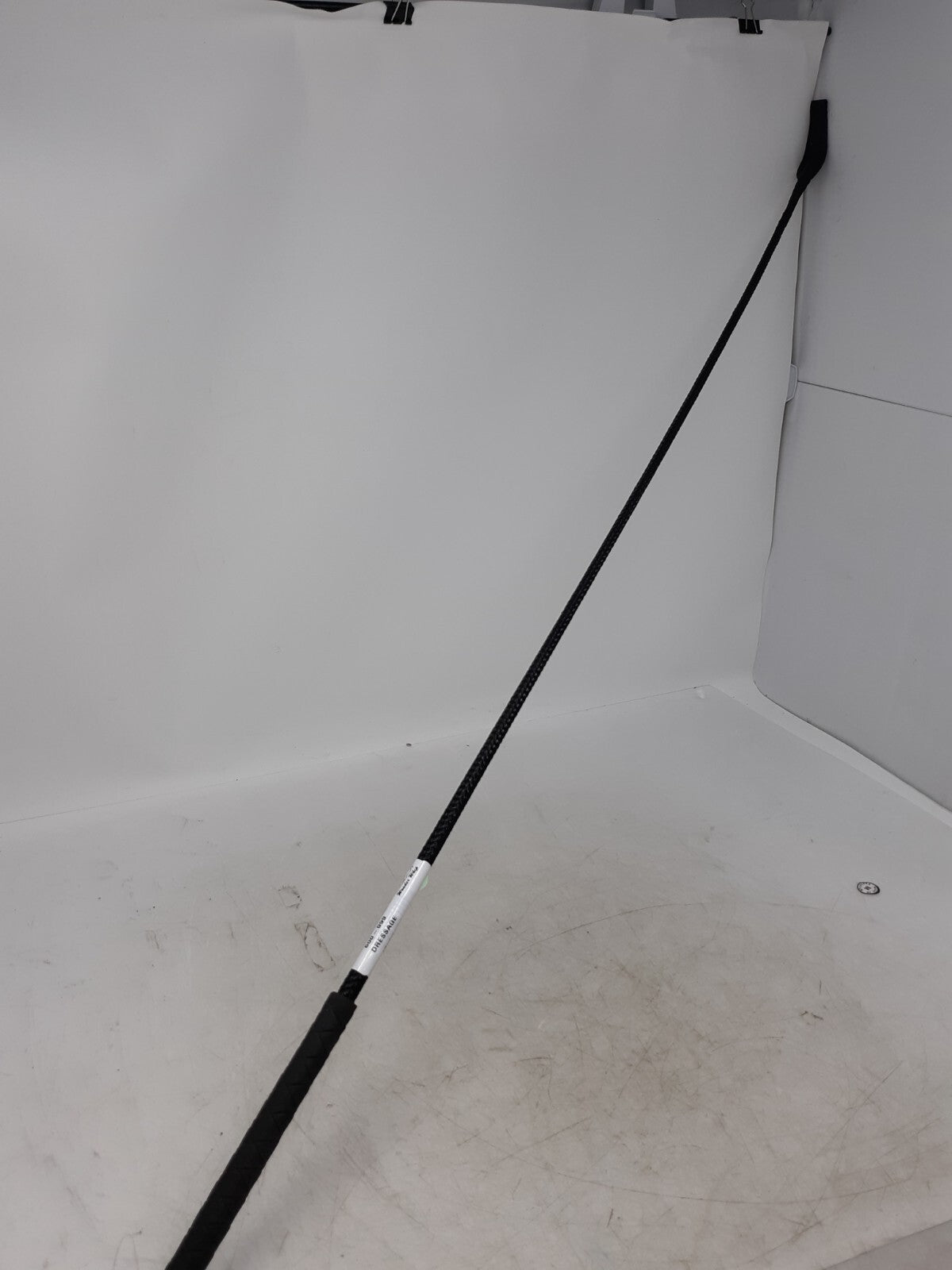 Wonder Whip Dressage Riding Crop 39" Black Braided Handle – 600-099