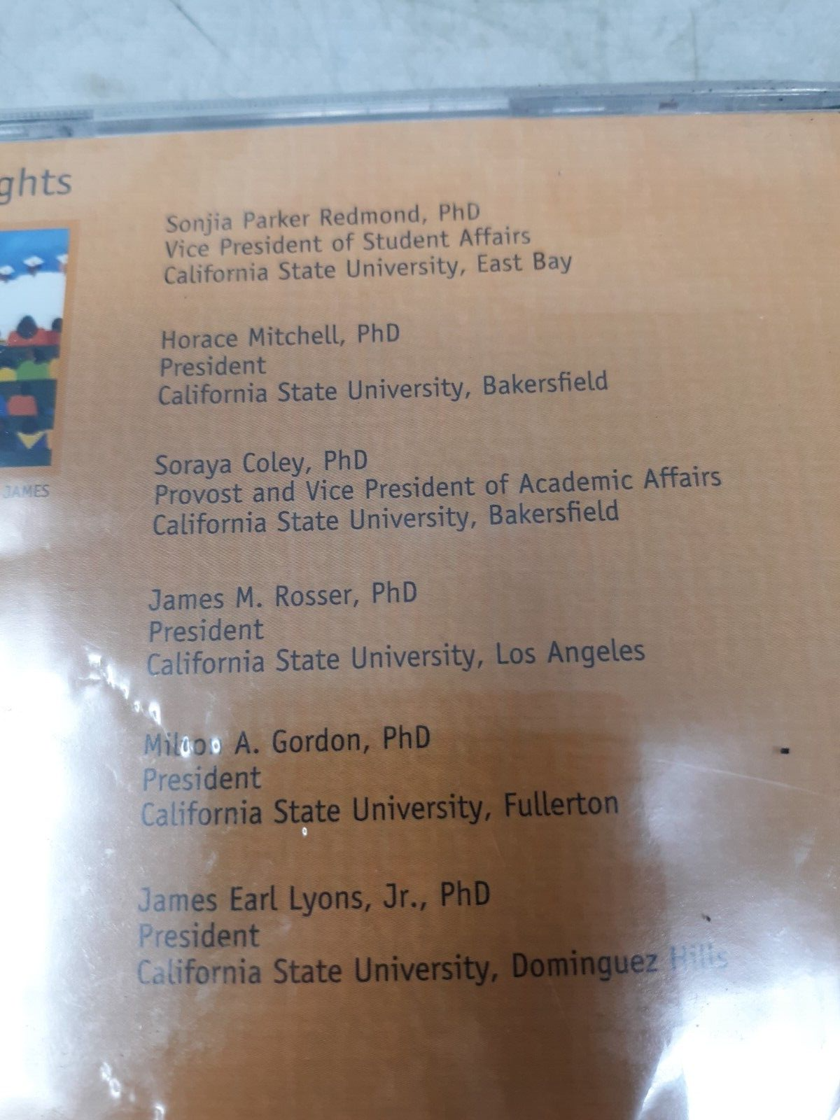 SCHOLARLY INSIGHTS COVERSATIONS WITH UNIVERSITY PRESIDENTS; SONJIA PARKER REDMON