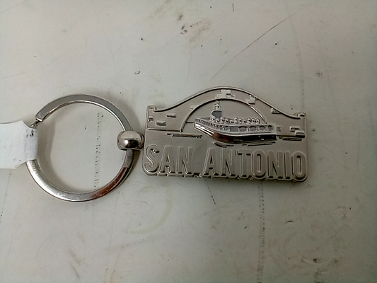 Riverwalk KTM2-SA 5284 Silver San Antonio Keychain
