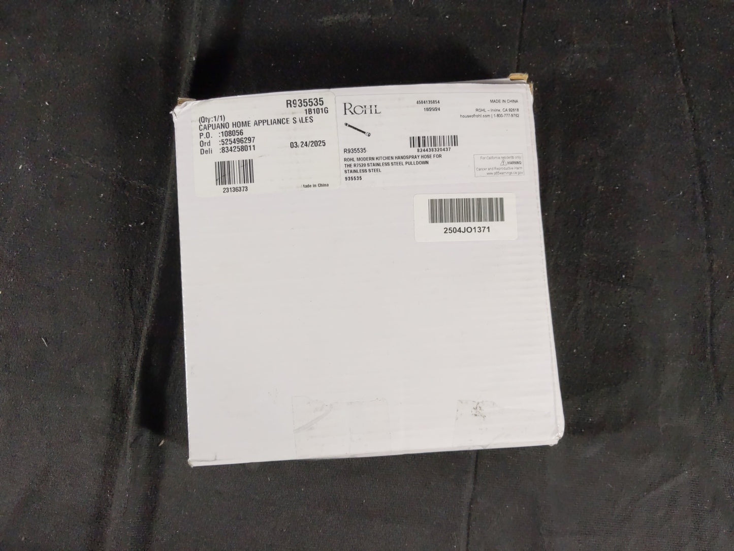 Rohl Modern Kitchen Handspray Hose for the R7520 Pulldown (R935535)