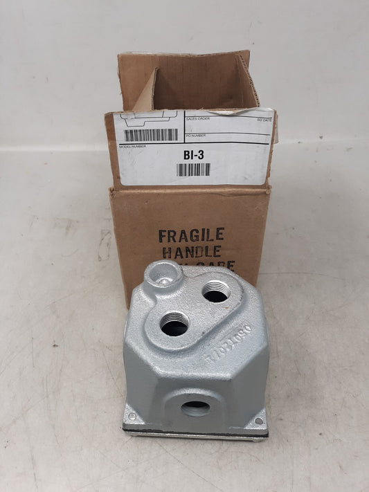 Philips BI3 Waterproof Cast Iron Junction Box with 4 1/2" NPT