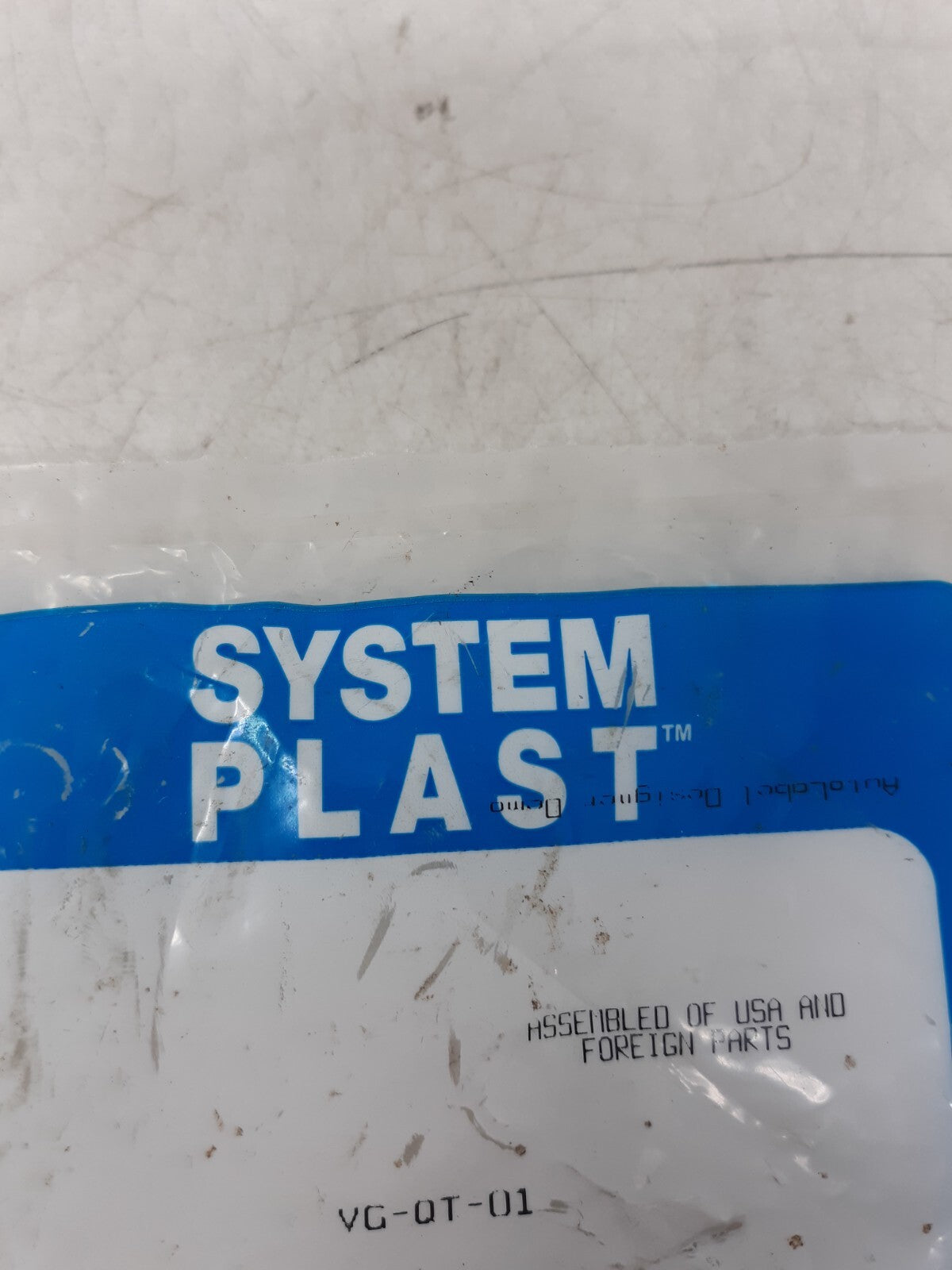 System Plast VG-QT-01 Ether Cable Tie Loops 9" Pack of 10 USA Made