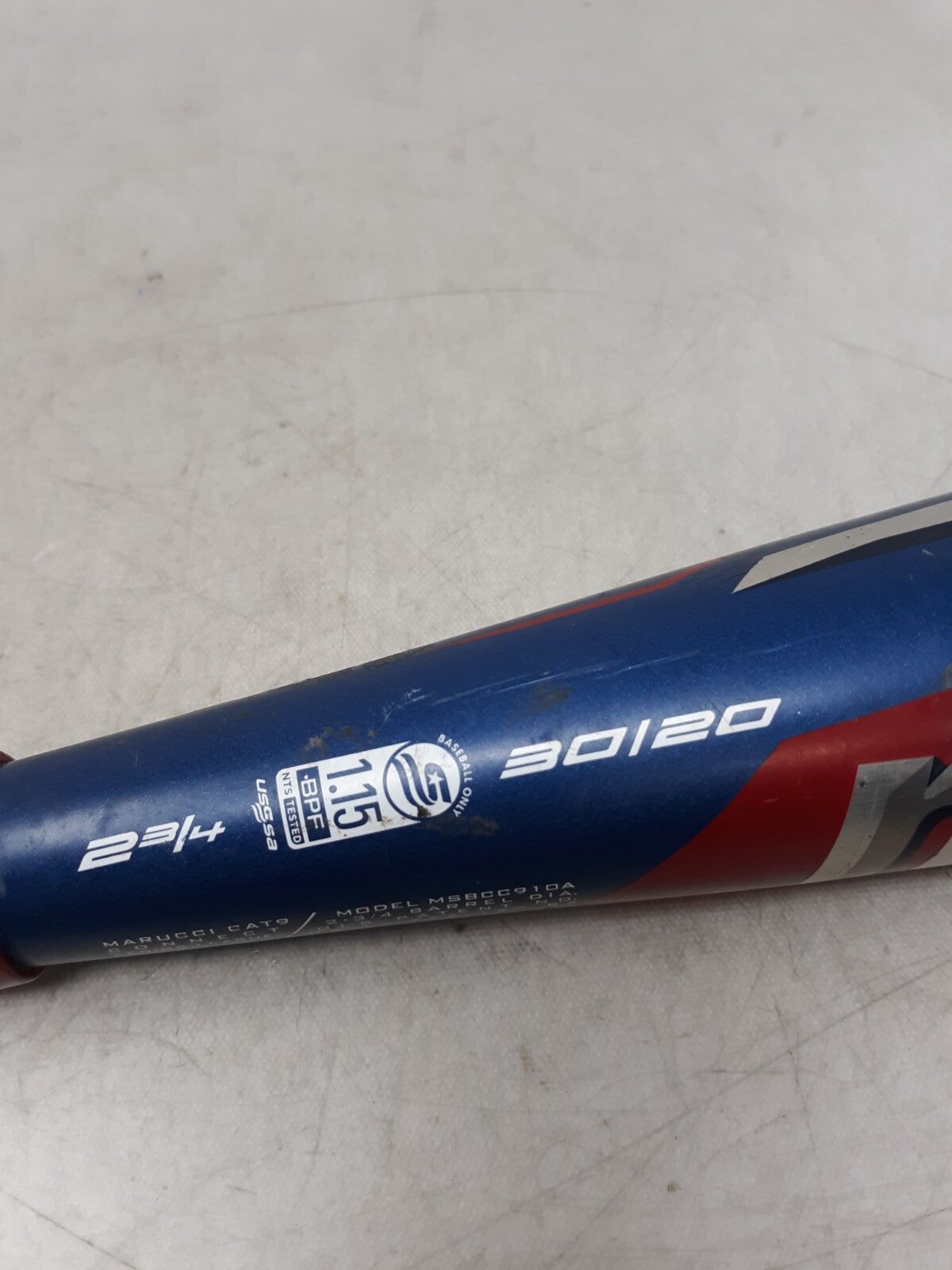 Marucci CAT9 Connect USSSA Senior League Metal Baseball Bat MSBCC910A