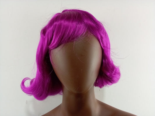 Lacey Costume Wig of New York Collection Style: Short Lucy Flip Color: NE6 Pink