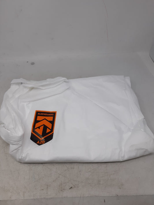 KleenGuard A20 White Coveralls 3XL – Breathable Particle Protection – Case of 20