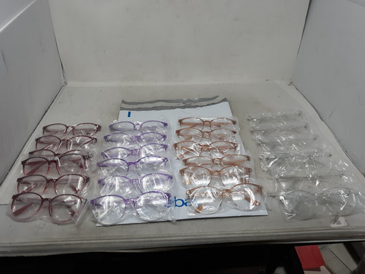 Lot of 25 Assorted CPM005 Eyeglasses Frames