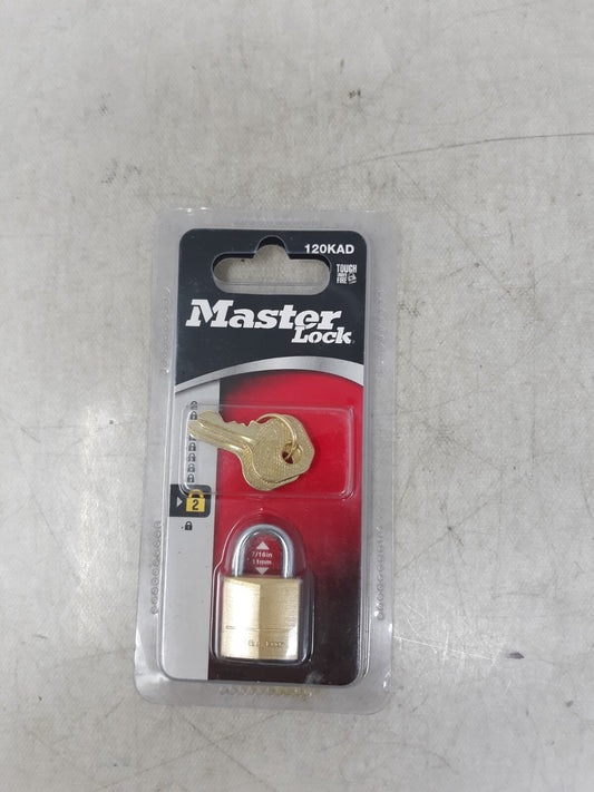 Master Lock Padlock Brass Body 120KAD