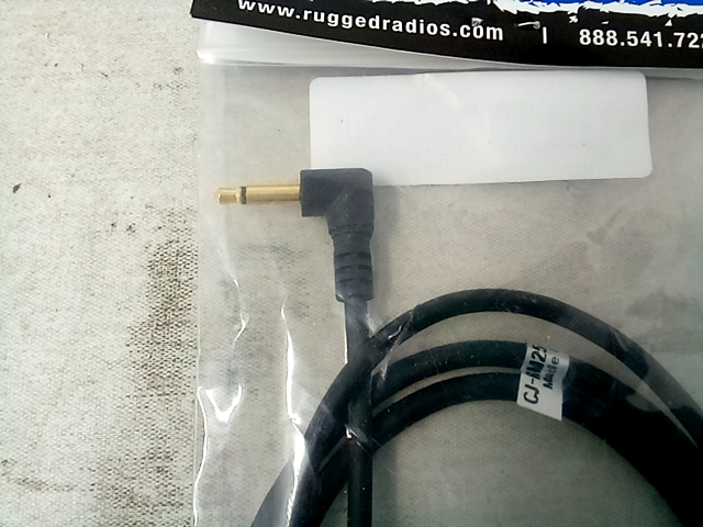 Rugged Radios CJ-RM25 Cable