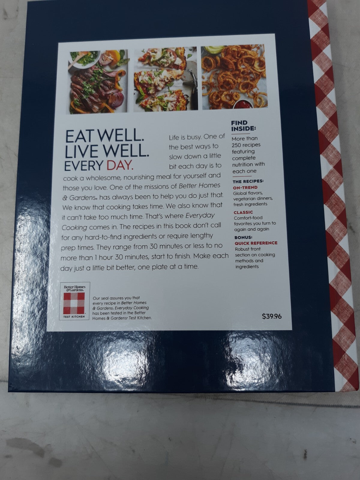 Better Homes Gardens 2023 Everyday Cooking Recipes Hardcover
