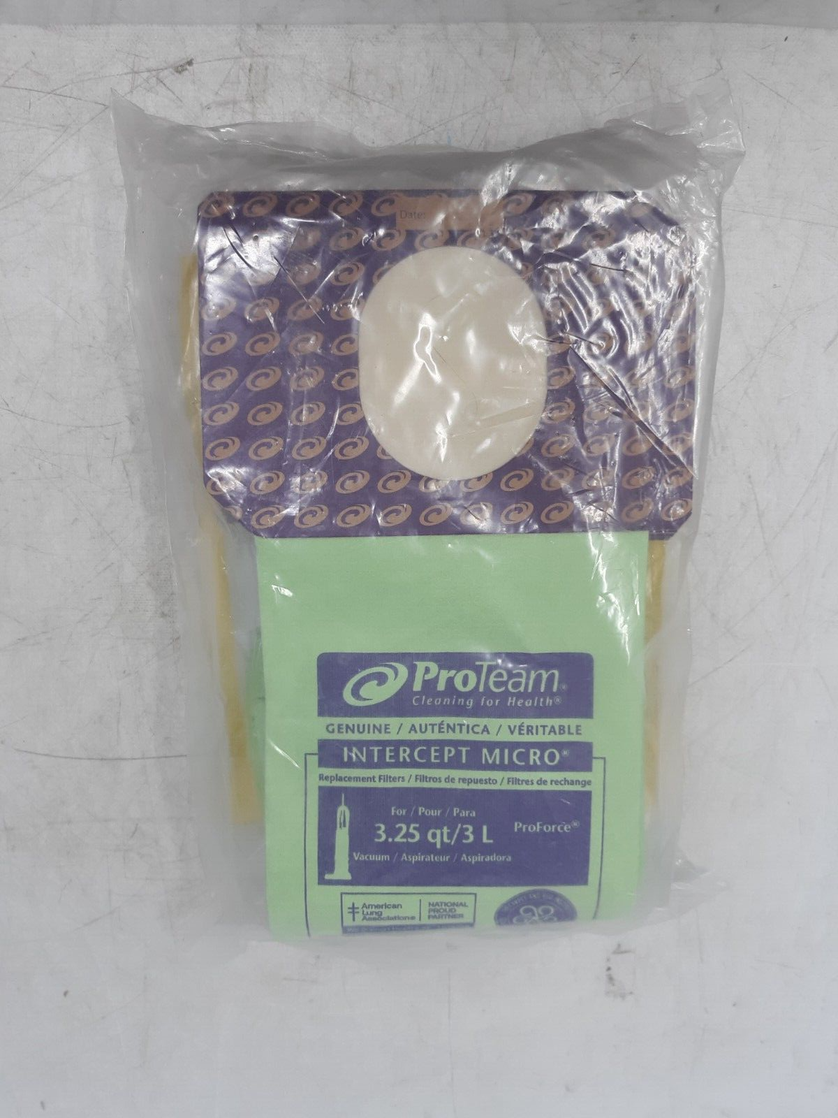 ProTeam 103483 Intercept Micro Filter Bags 3.25 Qt 10-Pack for ProForce Upright