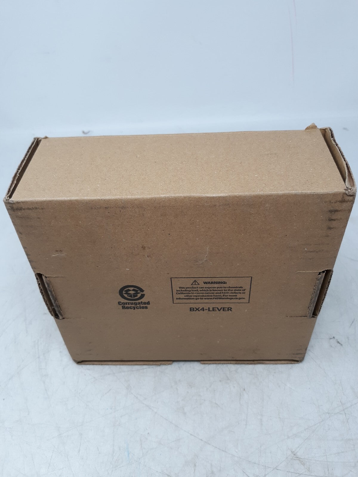 Emtek 5059MYLUS4 Myles Lever Dummy Door Handle with Disk Rosette – Satin Brass