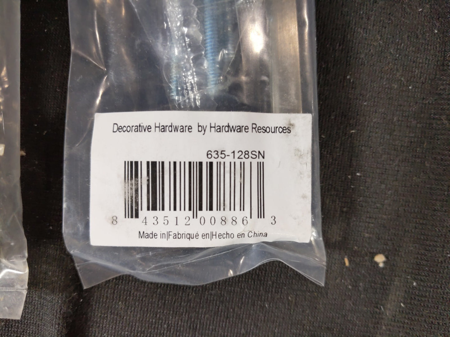 Jeffery Alexander Sutton 5" Centers Handle Bar Pull, Satin Nickel (3 PACK)