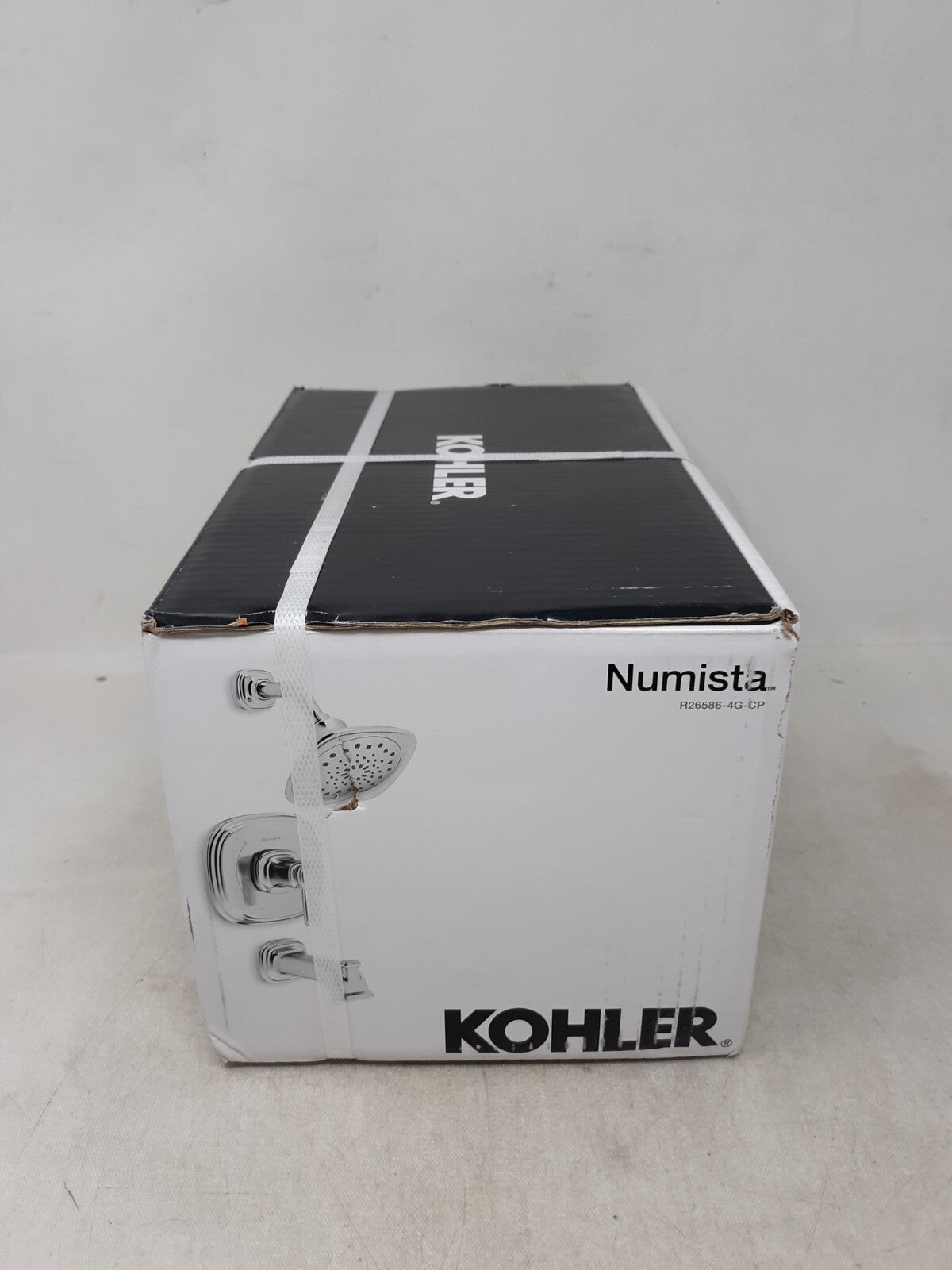 KOHLER Numista Single-Handle 3-Spray Wall-Mount Tub and Shower Faucet brushed