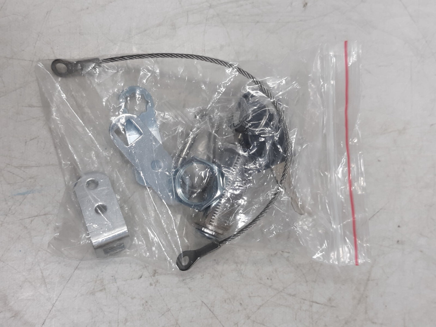 Security Locking Cable Kit with Key Lock & Mounting Hardware – Lot of 34