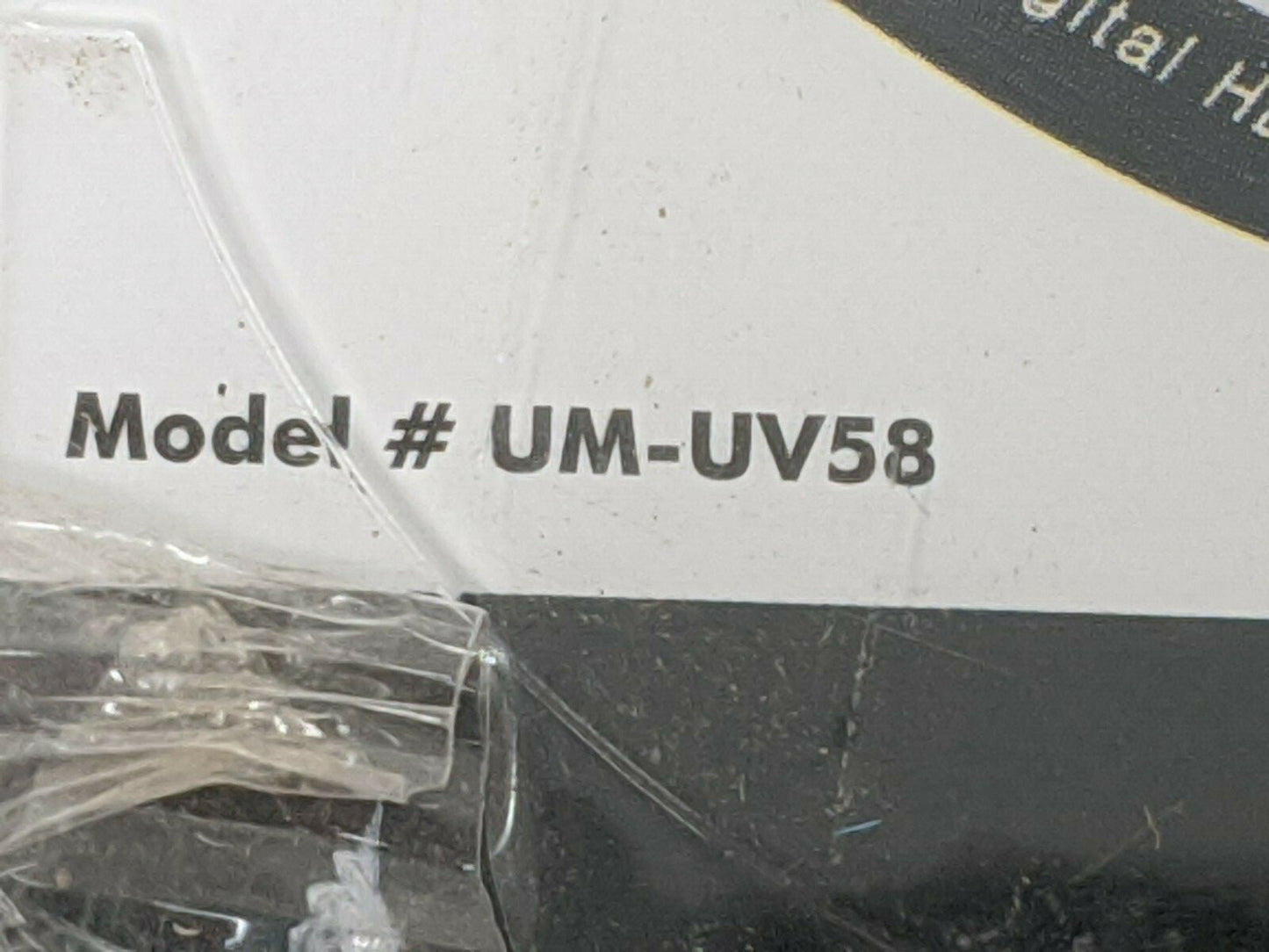 Ultimaxx 58mm Professional Digital HD Ultraviolet UV Filter Model # UM-UV58