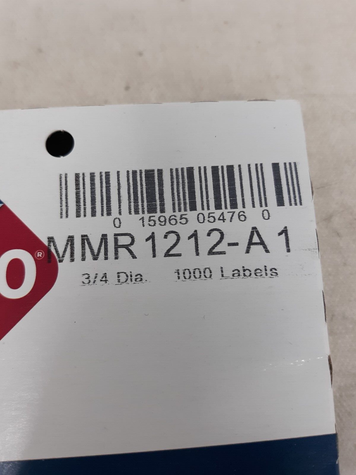 MACO Labels Multicolor MMR1212-A1 3/4" 1000 Labels