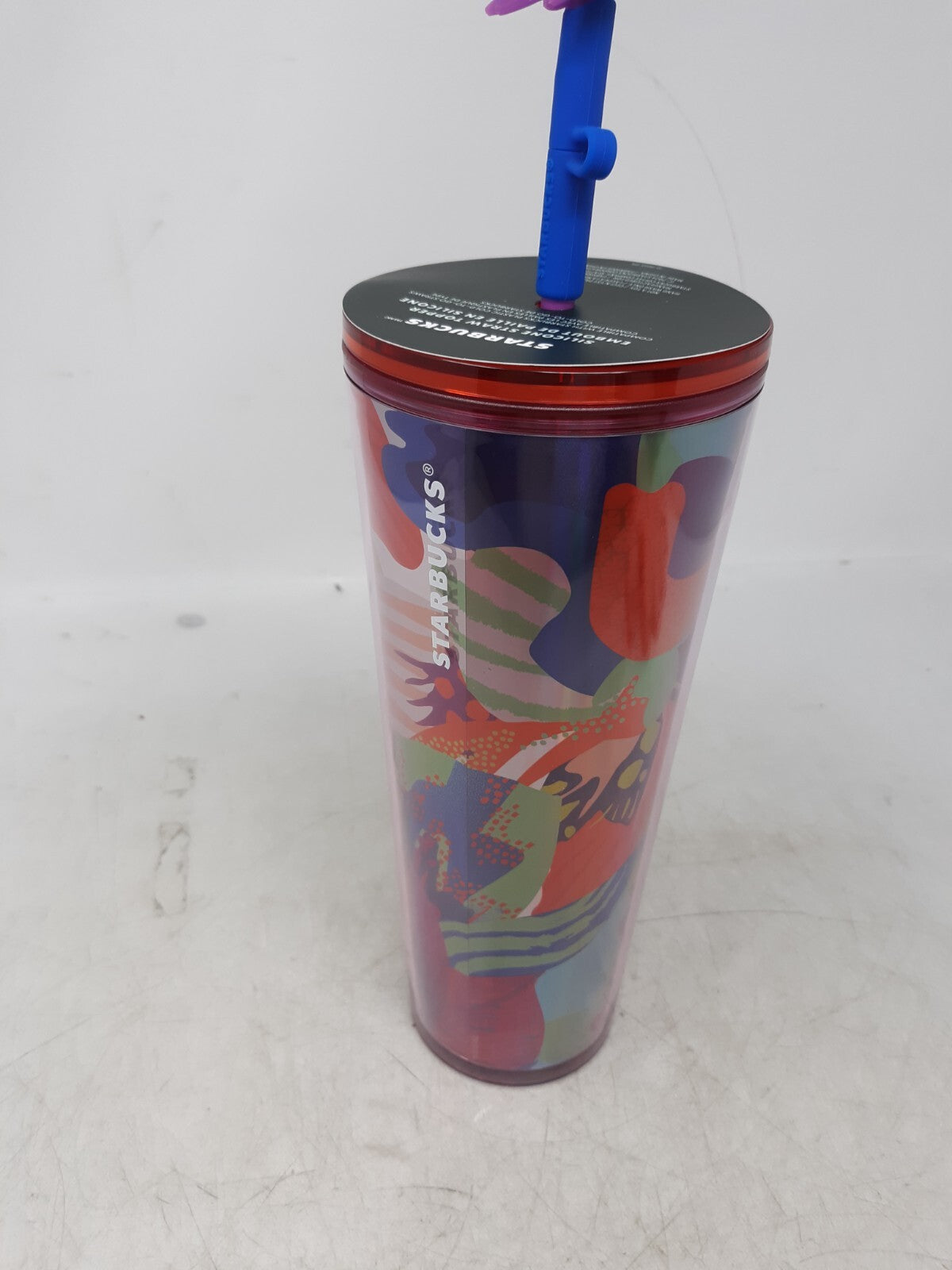 Starbucks 24oz Cold Cup Butterfly Straw Topper Spring 2024 Limited Edition