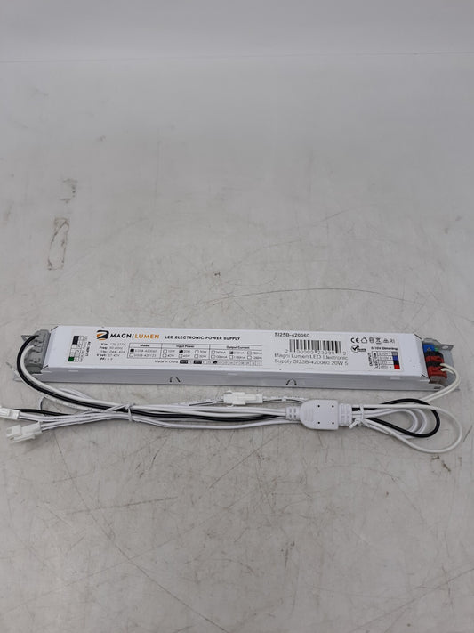 Magni lumen LED Electronic Power Supply 20 watt Model SI25B-420060