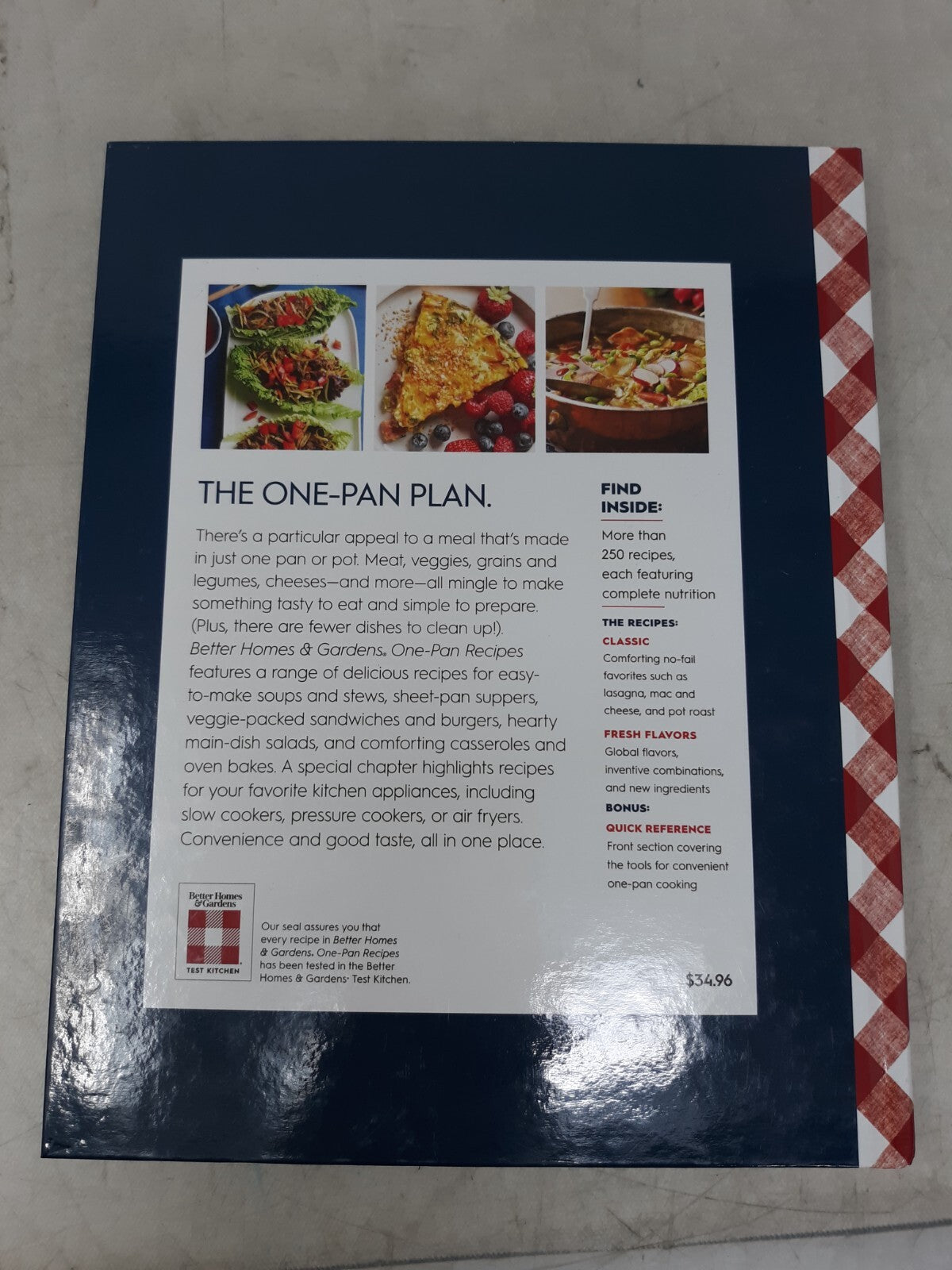 Better Homes Gardens New Cook Book 2023 One-Pan Recipes Hardcover