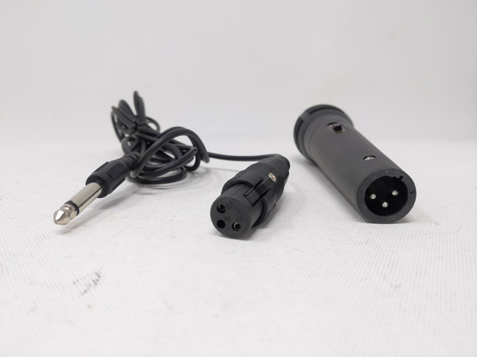 Microphone with 9.5 ft XLR Female to TRS Male Cable adapter High Grade Low Noise