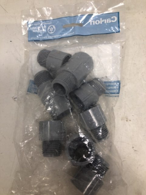 Carlon E943D10 Thomas & Betts Male Adapter 1/2" 10 Qty.