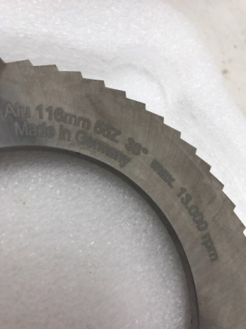 Migal Co Milling Ring, 81134748, 116mm