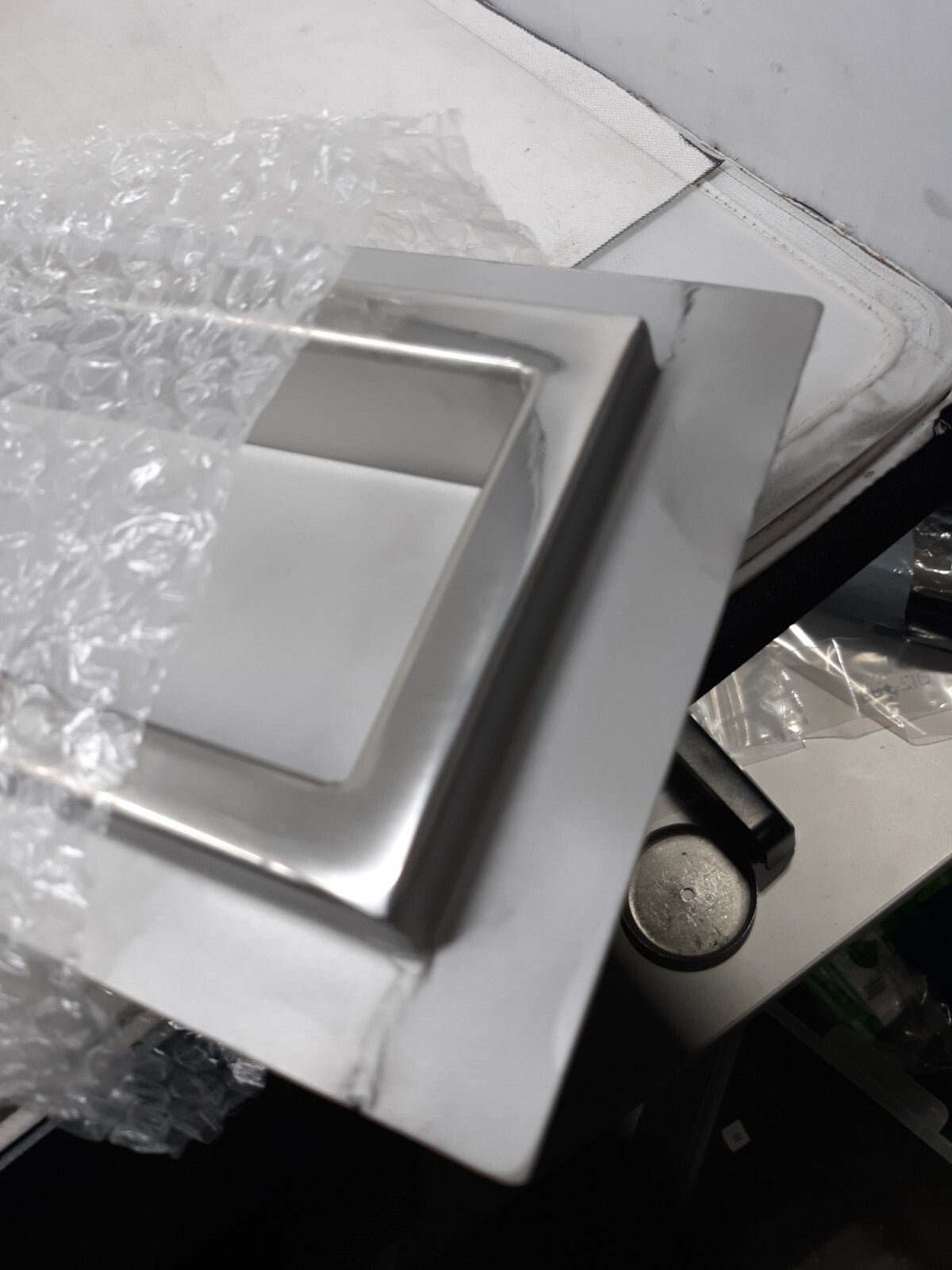 Jaclo 87224-PSS Td Base Bottom Outlet, 24", Polished Stainless Steel