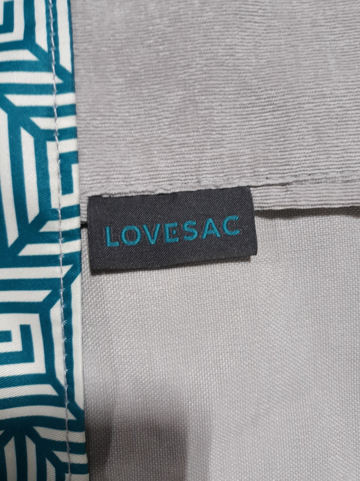 Lovesac Sactionals Cover - Glacier Crossweave