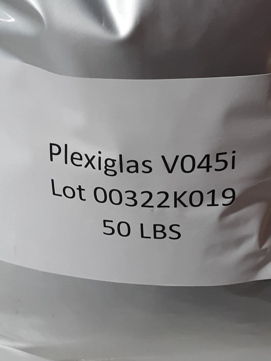 PlexiGlas Clear Polycarbonate Plastic Pellets Resin 50 Lbs