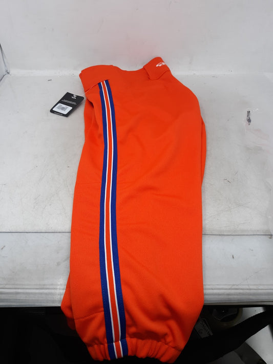 Boombah Baseball Softball Pants 24" Orange Blue White
