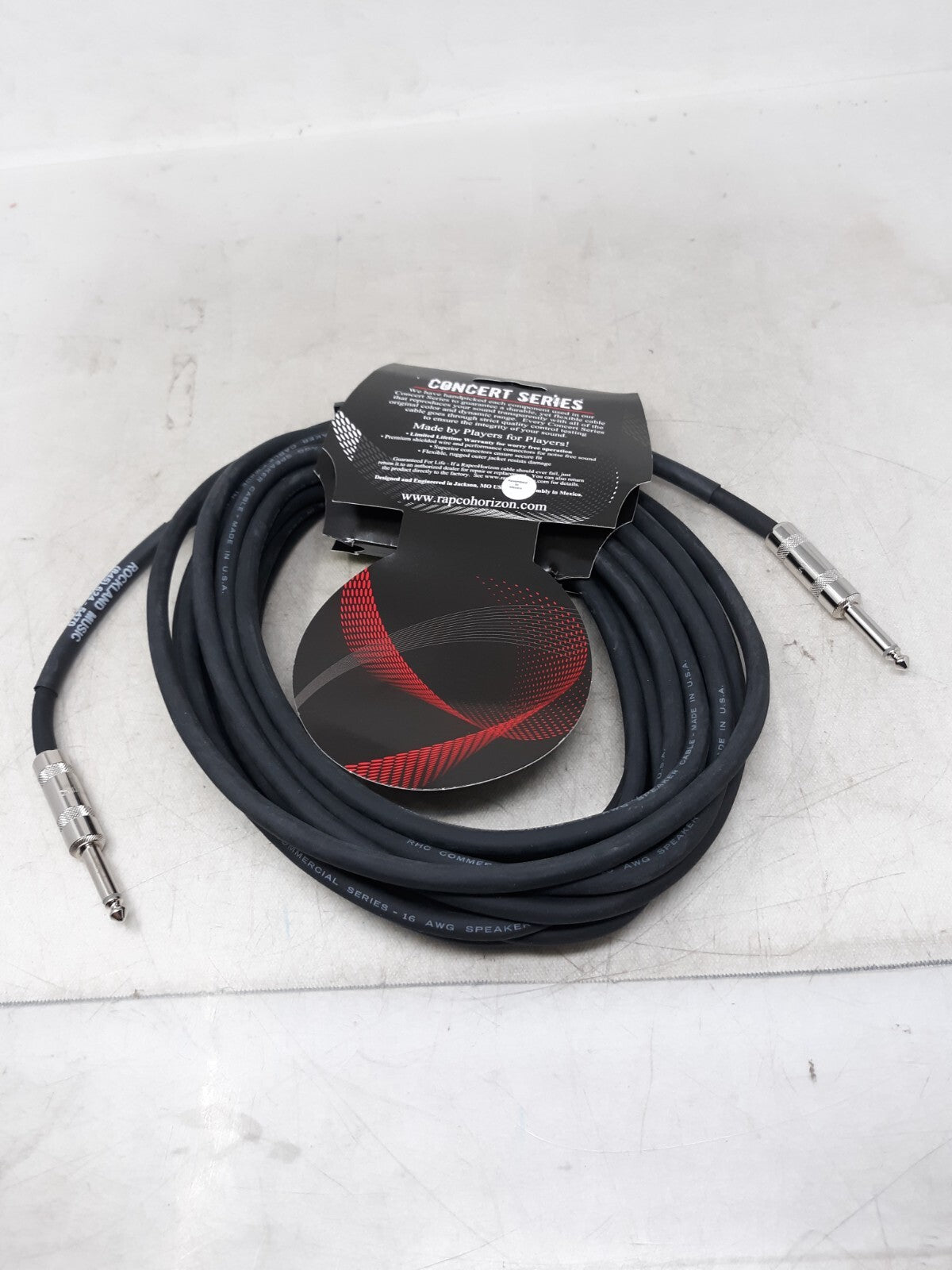 RapcoHorizon H16-25-I 16GA 25FT 1/4 to 1/4 Speaker Cable