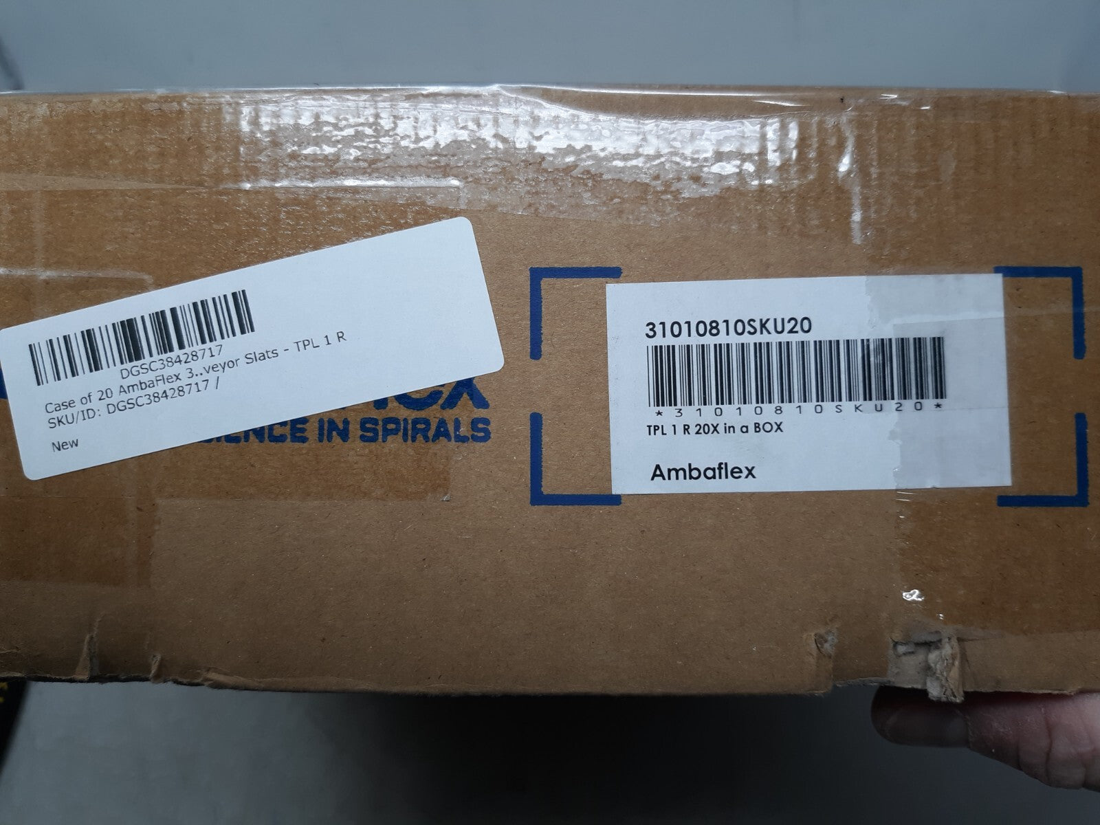 Set of 20 AMBAFLEX 31010810SKU20 CONVEYOR ROLLERS