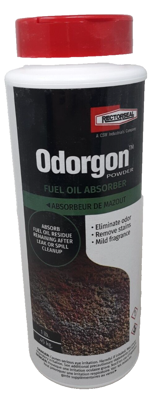 Rectorseal 685121-Pound Odorgon Powder Fuel Oil Absorber - 1 Lb.