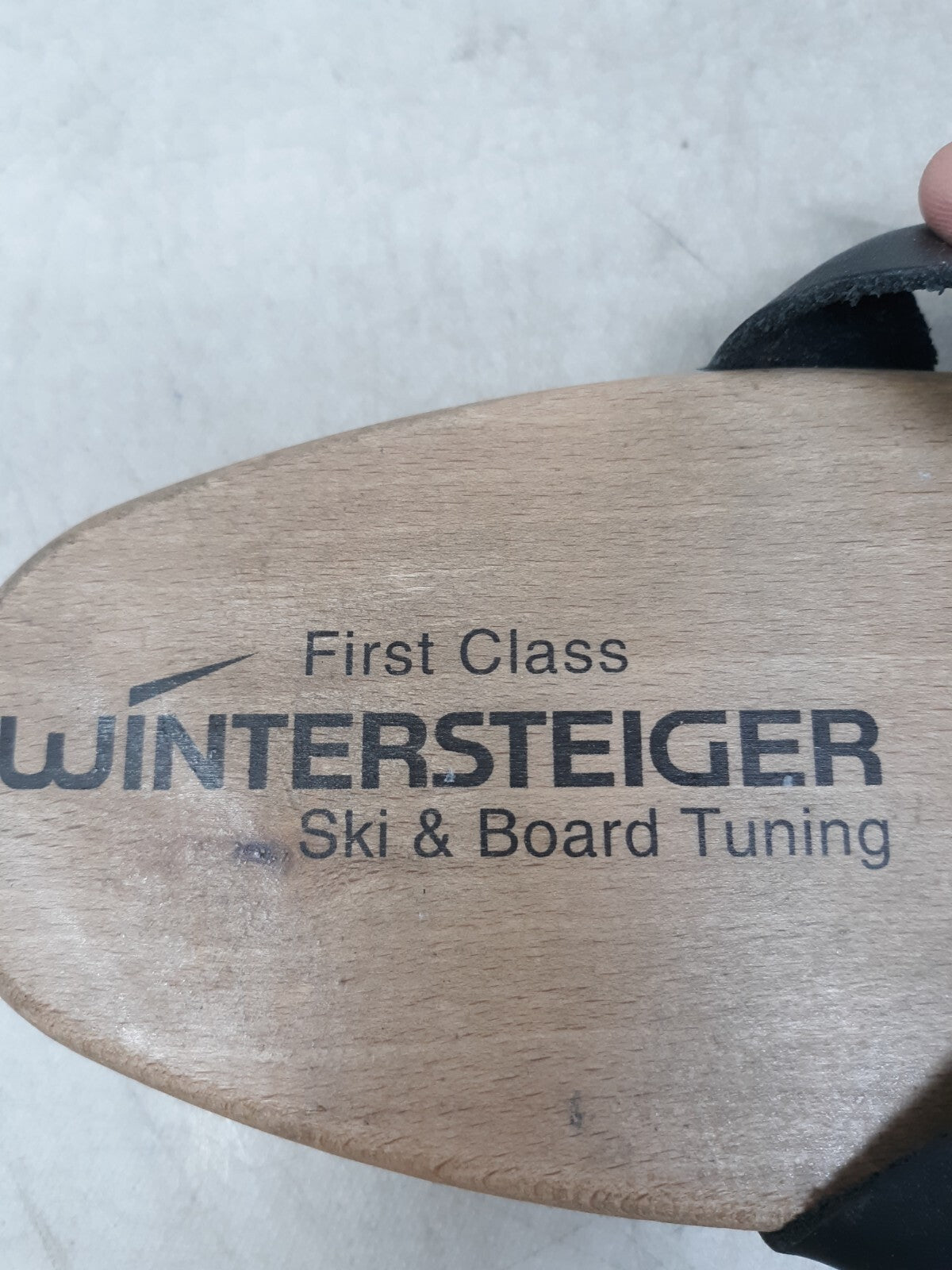 Wintersteiger Oval Nylon Base Brush | Professional Ski Snowboard Waxing Tools