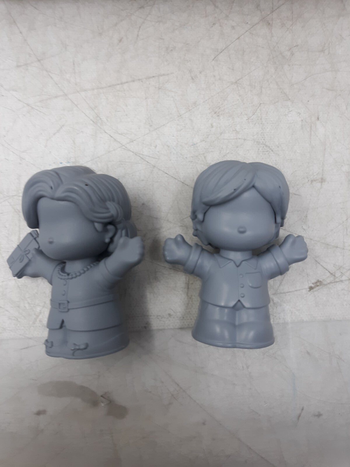 Unpainted Resin Miniature Figurine Set – Male & Female Characters HPH04 for Tabl