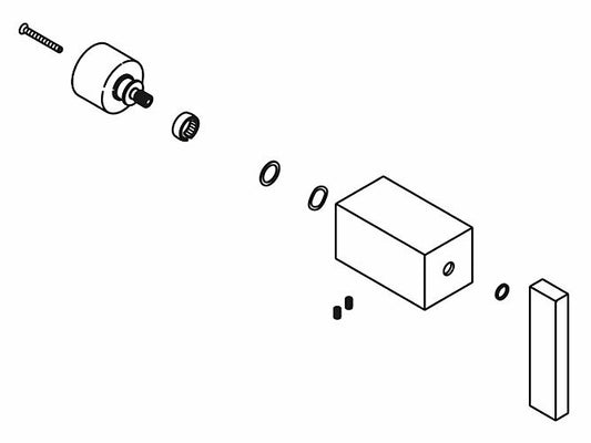 Kohler Polished Chrome Handle Assembly K-1115121-CP