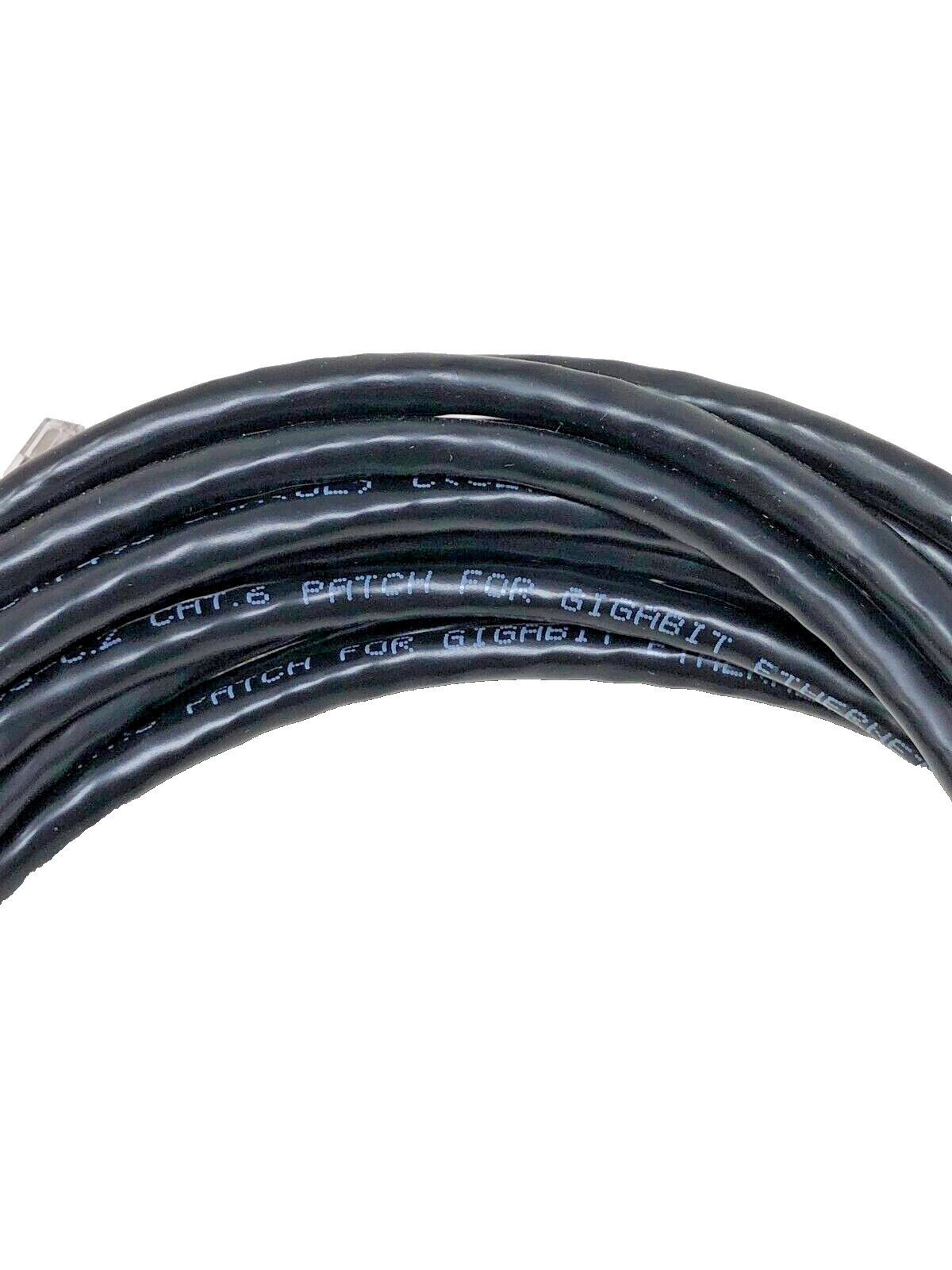 ENet C6-BK-15-ENC ENET CAT6 BLACK 15 FOOT PATCH CABLE WITH SNAGLESS MOLDED BOOT