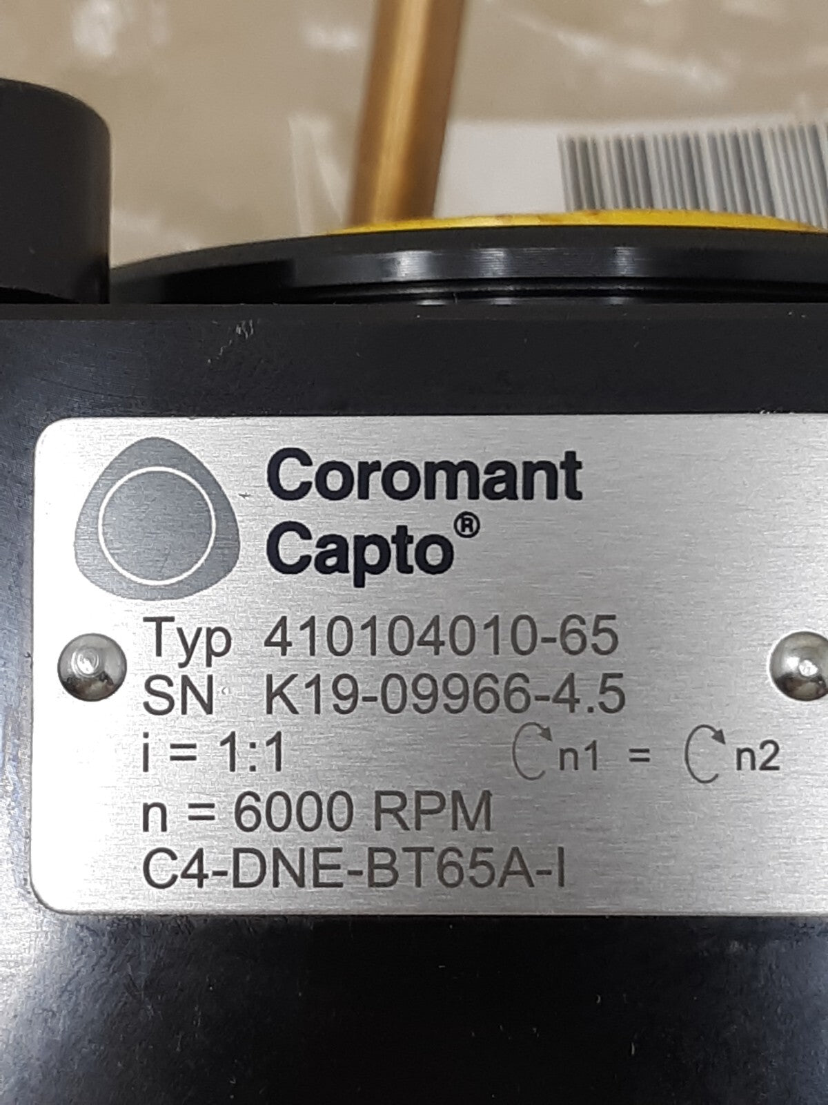 Sandvik Coromant Mechanical Neutral Driven Tool Holder