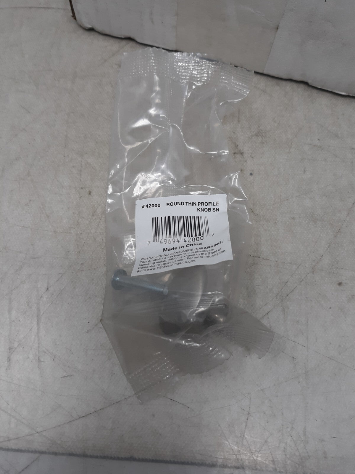 Lot of 25 Ultra Hardware Cabinet Round Knobs 30 dia x 28 H (mm)