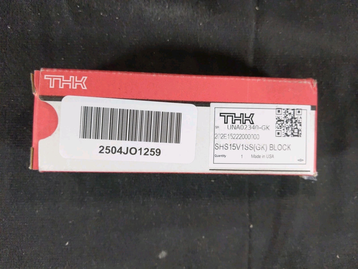 THK SHS15V1SS(GK) Linear Motion System Block