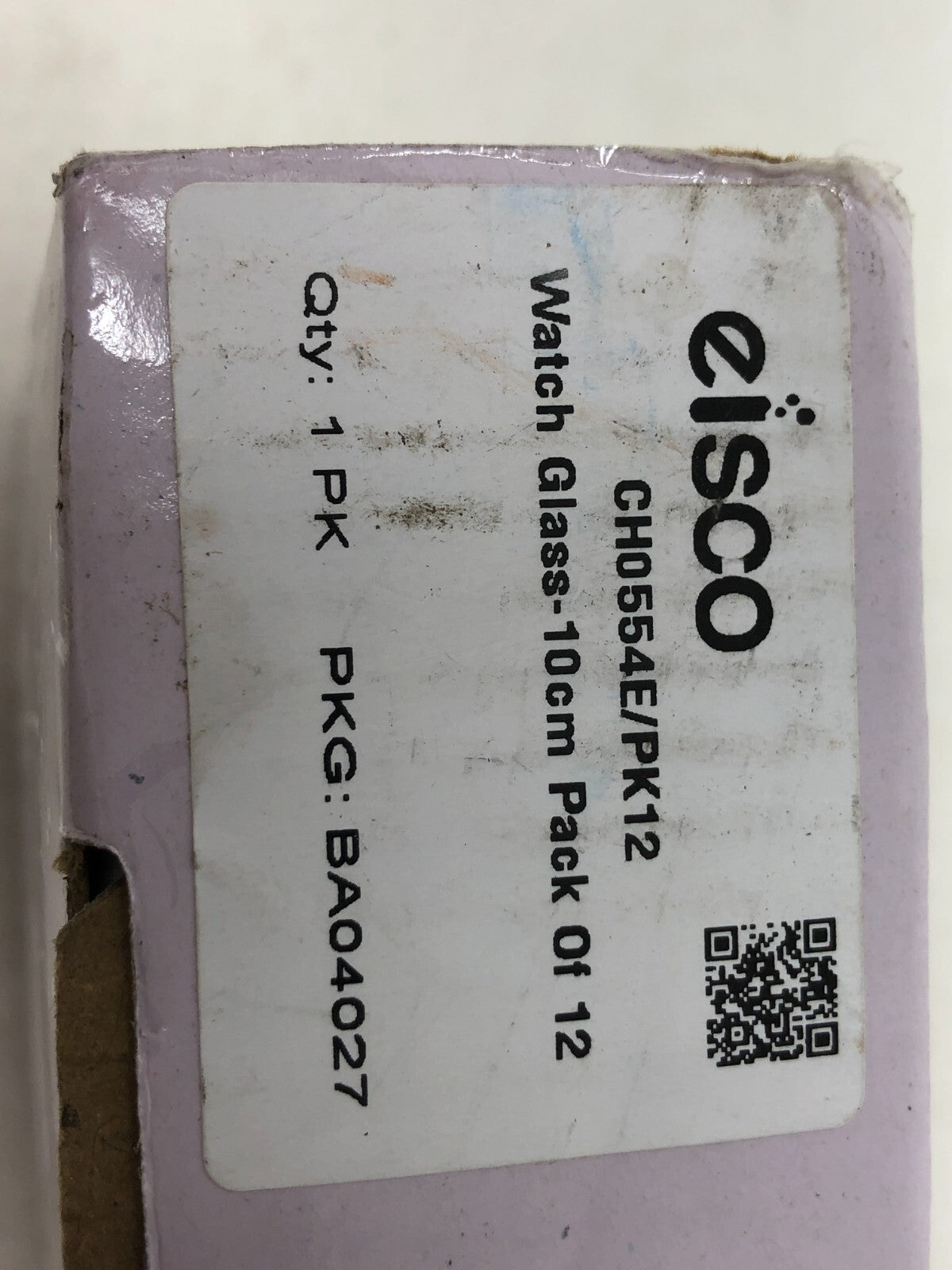 Eisco Labs Watch Glass (Beaker Cover), 4 in / 10cm, Pack of 12