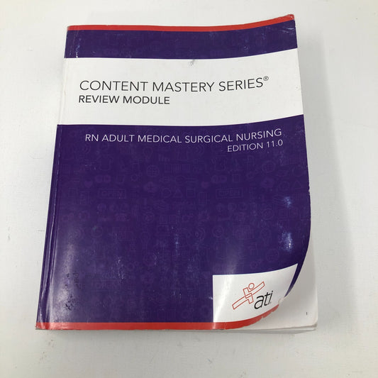 RN Adult Medical Surgical Nursing Edition 11. 0 (2019)