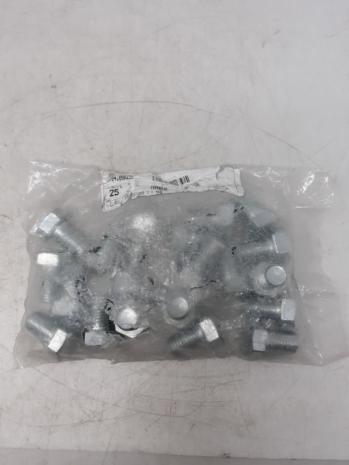 M16 x 25mm Hex Bolts Class 10.9 Zinc Plated - Pack of 25