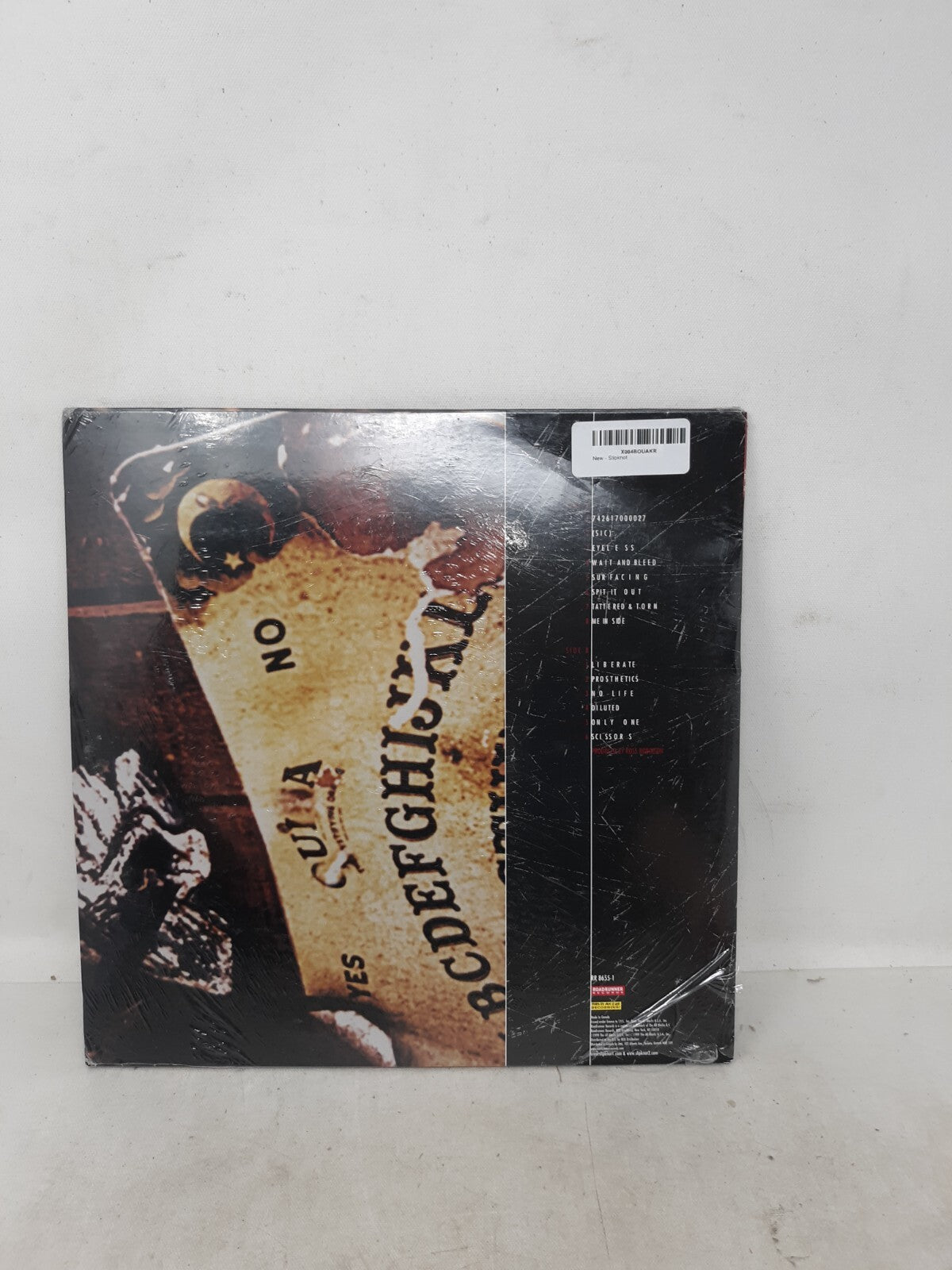 SLIPKNOT - SLIPKNOT EXCLUSIVE LEMON YELLOW VINYL LP  LIMITED EDITION Opened