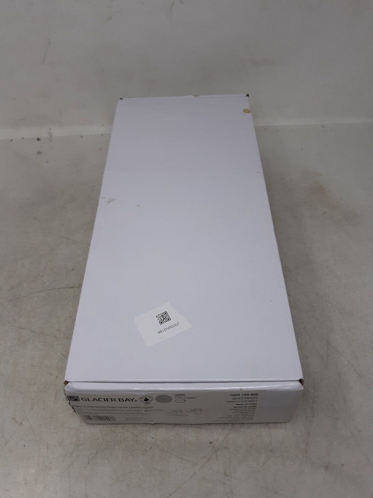 Modern Contemporary Single Hole Bathroom Faucet Chrome HD67771W-6001 Glacier Bay