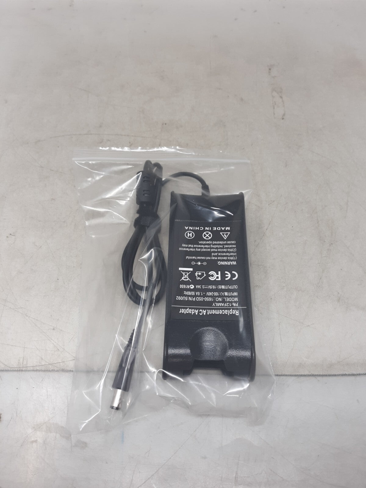 For Dell AC Adapter 65W 19.5V 3.34A PA-1650-05D3 YD637 0FD263 PA-12